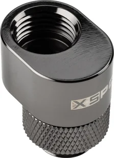 XSPC XSPC G1/4 Rotary 7mm Offset Fitting - schwarzes Chrom - Chłodzenie wodne - miniaturka - grafika 1