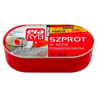 Era Ryb Szprot W Sosie Pomidorowym Eo 300 G - Konserwy i dania rybne - miniaturka - grafika 1