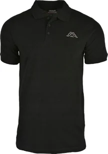 Kappa Kappa Peleot Polo 303173-005 czarne M - Koszulki męskie - miniaturka - grafika 1