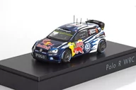 Samochody i pojazdy dla dzieci - Spark Model Vw Polo R Wrc #9 Wrc 2015 Mikke 1:43 6C1.099.300.C - miniaturka - grafika 1