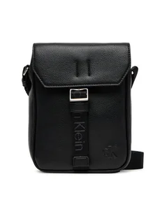 Calvin Klein Saszetka Cargo Flap Reporter LV04D3131G Czarny - Nerki - miniaturka - grafika 1