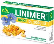 Odchudzanie i oczyszczanie - Linimer NNKT D3 2000 IU 60 kapsułek 1149092 - miniaturka - grafika 1