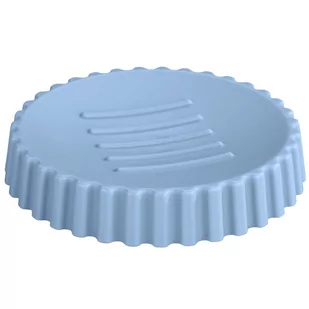 Wenko Allstar Mydelniczka okrągła Minas kolor niebieski 11 cm 23034100 - Mydelniczki i dozowniki mydła - miniaturka - grafika 1