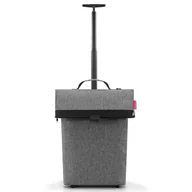 Torby i wózki na zakupy - Wózek na zakupy 2 koła Reisenthel Trolley M - twist silver - miniaturka - grafika 1
