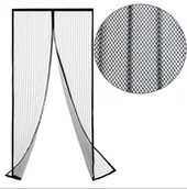 Moskitiery - Moskitiera magnetyczna regulowana drzwi do 220x100 - miniaturka - grafika 1