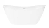 Wanny - Corsan Wanna wolnostojąca NAUTI 160x75 z wykończeniem białym E-043L - miniaturka - grafika 1