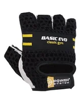 Rękawice do ćwiczeń - POWERSYSTEM POWER-SYSTEM RĘKAWICZKI BASIC EVO-YELLOW-L - miniaturka - grafika 1