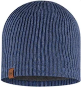 Czapki męskie - Ciepła, Zimowa Czapka Buff Knitted & Fleece Hat | Lyne Denim - miniaturka - grafika 1