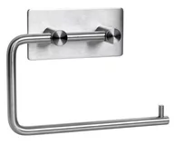 Stojaki i wieszaki na papier toaletowy - Uchwyt na papier toaletowy BOZAN srebrny - miniaturka - grafika 1