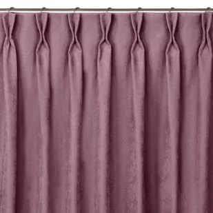 Zasłona MILANA kolor liliowy styl klasyczny flex 7,5 cm z podwójną zakładką szenila 140x175 homede - CURT/HOM/MILANA/CHENILLE/FL - Zasłony - miniaturka - grafika 1