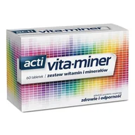 Witaminy i minerały - Aflofarm Vita-miner x 30 tabl - miniaturka - grafika 1