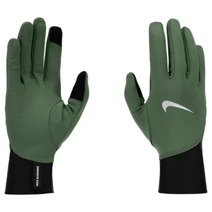 Męskie Rękawice NIKE ACCESSORIES M PACER MIDWEIGHT RG N.101.0535.313 – Zielony - Rękawiczki sportowe męskie - miniaturka - grafika 1