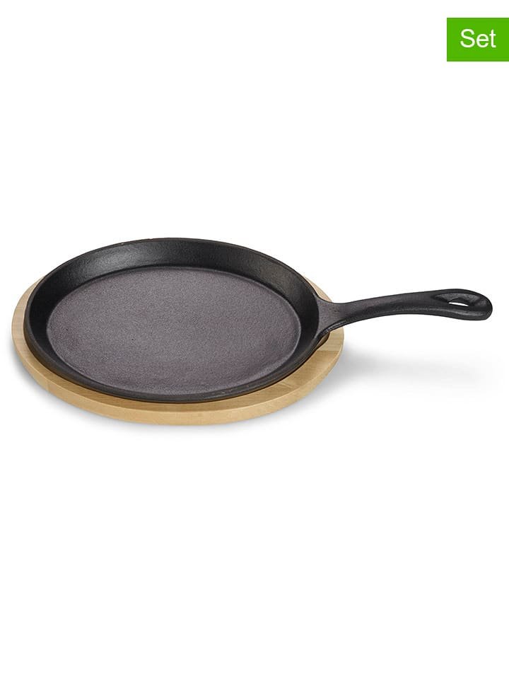 Echtwerk 2-częściowy zestaw w kolorze czarno-jasnobrązowym