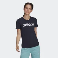 Koszulki sportowe damskie - T-shirt damski z logo adidas Essentials - miniaturka - grafika 1