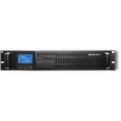 Zasilacze awaryjne UPS - Qoltec Zasilacz awaryjny UPS RACK | 3KVA | 2400 W | LCD - miniaturka - grafika 1