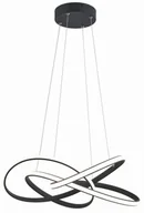 Lampy sufitowe - Elarya - lampa wisząca LED czarny mat z pilotem i ściemniaczem 343401-30 - miniaturka - grafika 1