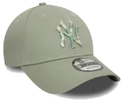 Czapki damskie - Czapka NEW ERA z daszkiem NY Yankees Camo Infill 9FORTY Cap zielona - miniaturka - grafika 1