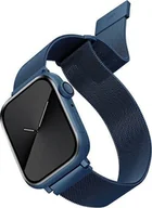 Akcesoria do smartwatchy - Uniq UNIQ pasek Dante Apple Watch Series 4/5/6/7/SE 42/44/45mm. Stainless Steel niebieski/cobalt blue - miniaturka - grafika 1