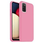 Etui i futerały do telefonów - Candy Beline Beline Etui Samsung A02s A025 różowy/pink - miniaturka - grafika 1