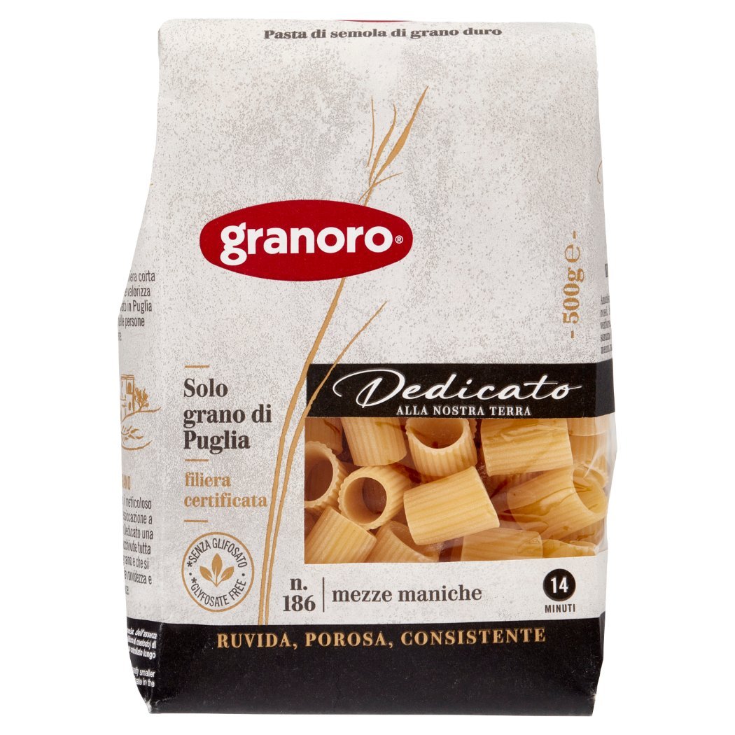 Makaron Dedicato Maniche N.186 500g - Granoro