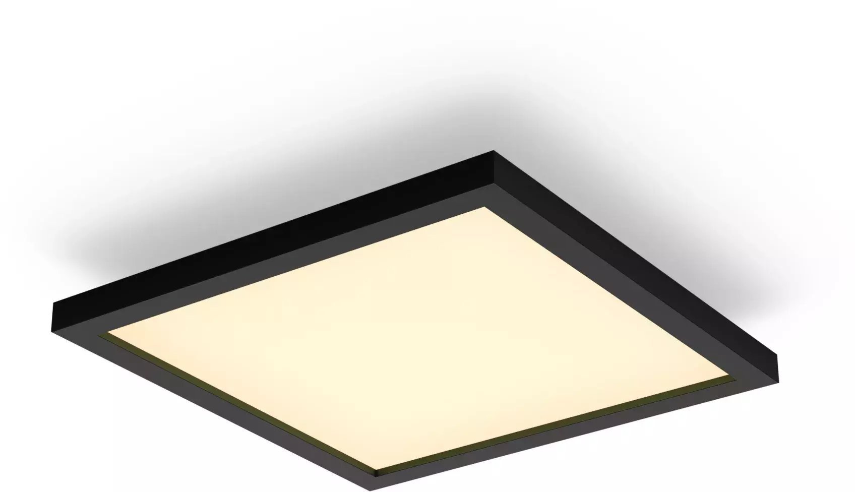Lampa sufitowa Signify Aurelle Hue Panel SQ S czarny