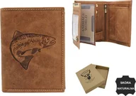 Portfele - Always Wild Duży, Pionowy Portfel Męski Ze Skóry Naturalnej - miniaturka - grafika 1