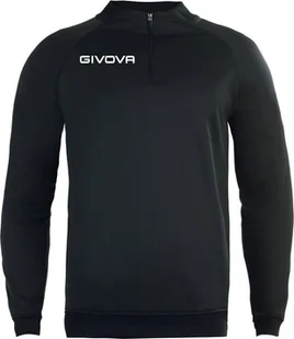 Czarny sportowy sweter męski Givova - oddychający i techniczny - Swetry męskie - miniaturka - grafika 1