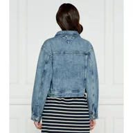 Kurtki damskie - Tommy Hilfiger Kurtka jeansowa Cropped Fit - miniaturka - grafika 1