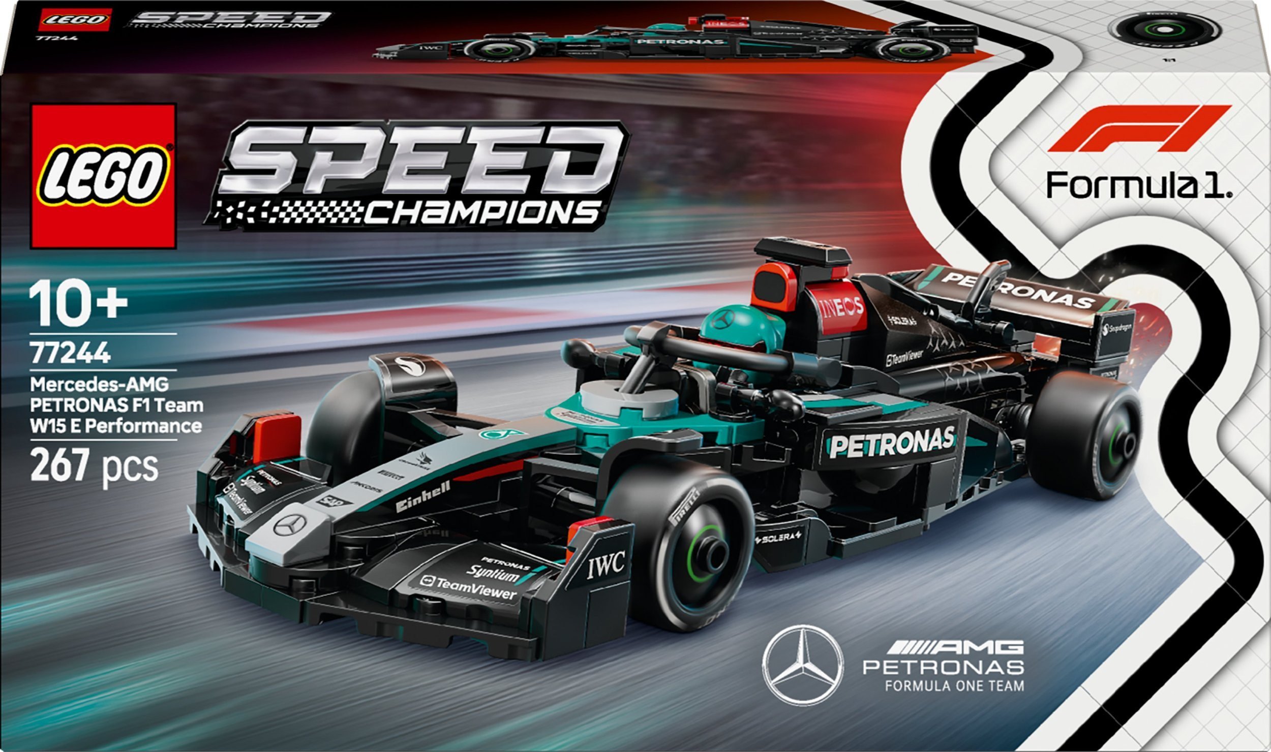LEGO Speed champions Bolid F1® Mercedes-AMG W15 4 szt. 77244
