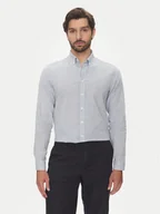 Koszule męskie - Lindbergh Koszula 30-203344B Błękitny Relaxed Fit - miniaturka - grafika 1