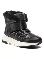 Buty dla dziewczynek - Geox Śniegowce D Falena B Abx A D26HXA 0FUFE C9999 Czarny - miniaturka - grafika 1