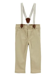 OshKosh Spodnie chino w kolorze beżowym - Spodenki dla niemowląt - miniaturka - grafika 1
