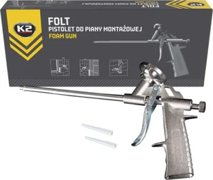 Pistolet do kleju K2 K2 FOLT PISTOLET DO PIANY MONTAŻOWEJ - Pistolety do klejenia - miniaturka - grafika 1