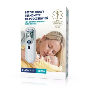 Diagnostic Termometr na podczerwień Diagnostic NC300 - Inne akcesoria do pielęgnacji dzieci - miniaturka - grafika 2