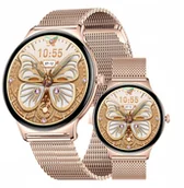 Smartwatch - Colmi V89 Stainless steel gold - miniaturka - grafika 1