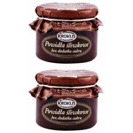 Konfitury, marmolady, powidła - Krokus Powidła śliwkowe bez cukru Zestaw 2 x 310 g - żywność - miniaturka - grafika 1