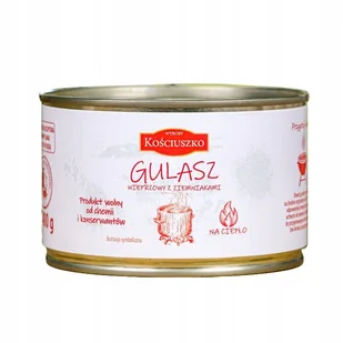 Wyroby Kościuszko Gulasz z ziemniakami 400g - Szybkie dania obiadowe - miniaturka - grafika 1