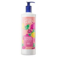 Balsamy i kremy do ciała - Avon, Balsam Ciała, Masło Shea Róża Softening, 720 Ml - miniaturka - grafika 1