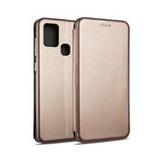 Etui i futerały do telefonów - Samsung Inny Etui Book Magnetic A21s A217 różowo-złoty/rose gold - miniaturka - grafika 1