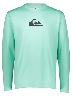 Quiksilver Koszulka kąpielowa w kolorze turkusowym - Kąpielówki męskie - miniaturka - grafika 1