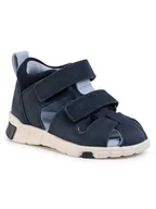 Buty dla dziewczynek - Ecco Sandały Mini Stride Sandal 76113102303 Granatowy - miniaturka - grafika 1