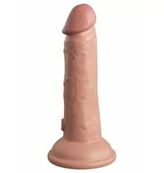 Dilda analne - king cock (us) 6 Inch Dual Density Silicone Cock Light - miniaturka - grafika 1