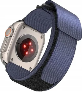 ForCell FORCELL F-DESIGN FA05 pasek nylonowy do APPLE Watch 42 / 44 / 45 / 49 mm niebieski - Akcesoria do smartwatchy - miniaturka - grafika 1