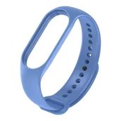 Smartband - Opaska Zamienna Silikonowa do Xiaomi Mi Band 7 niebieski - miniaturka - grafika 1