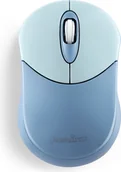 Myszki - Perixx Perixx PERIMICE-802BL, Bluetooth mouse for PC and tablet, cordless, blue - miniaturka - grafika 1