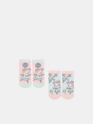Skarpetki dla dzieci - Sinsay - Skarpetki Świnka Peppa 2 pack - różowy - miniaturka - grafika 1
