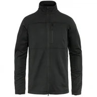 Bluzy sportowe męskie - Męska bluza Fjällräven Abisko Lite Fleece Jacket M Rozmiar: L / Kolor: czarny - miniaturka - grafika 1