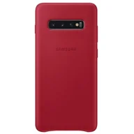 Etui i futerały do telefonów - Samsung Etui Leather Cover do Galaxy S10+ Czerwony EF-VG975LREGWW - miniaturka - grafika 1