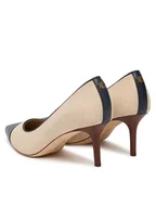 Czółenka - LAUREN RALPH LAUREN Szpilki 802P10395002 Beżowy - miniaturka - grafika 1