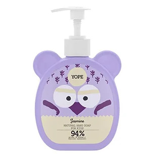 YOPE Naturalne mydło dla dzieci, jaśmin 400 ml - Kosmetyki kąpielowe dla dzieci - miniaturka - grafika 1